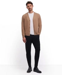 FALKE Strickjacke Beige/Braun/Khaki