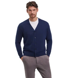 Strickjacke (1-tlg) aus reinem Kaschmir
