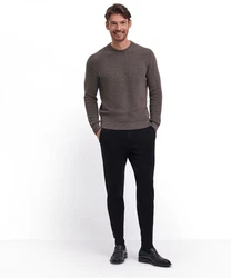 FALKE Strickpullover Grau/Khaki/Braun/Beige