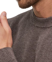 FALKE Strickpullover Grau/Khaki/Braun/Beige
