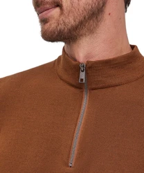 FALKE Strickpullover Braun/Beige/Orange