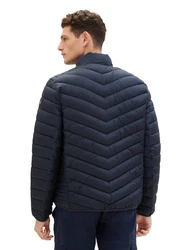 TOM TAILOR Steppjacke Lightweight Jacket Herren Dunkelblau/Blau/Hellblau