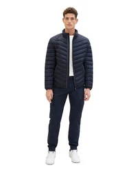 TOM TAILOR Steppjacke Lightweight Jacket Herren Dunkelblau/Blau/Hellblau