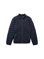 TOM TAILOR Steppjacke Lightweight Jacket Herren Dunkelblau/Blau/Hellblau