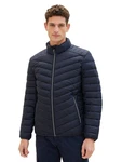 TOM TAILOR Steppjacke Lightweight Jacket Herren Dunkelblau/Blau/Hellblau