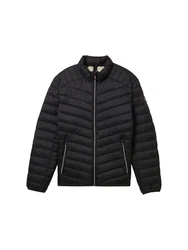 TOM TAILOR Steppjacke Lightweight Jacket Herren Schwarz