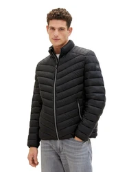 TOM TAILOR Steppjacke Lightweight Jacket Herren Schwarz
