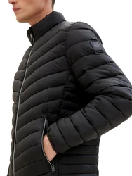 TOM TAILOR Steppjacke Lightweight Jacket Herren Schwarz