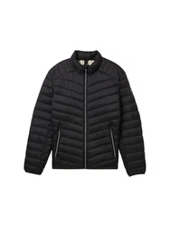 TOM TAILOR Steppjacke Lightweight Jacket Herren Schwarz