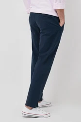 Next Chinohose Relaxed Fit Stretch-Chinohose Dunkelblau/Blau/Hellblau