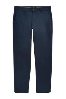 Next Chinohose Relaxed Fit Stretch-Chinohose Dunkelblau/Blau/Hellblau