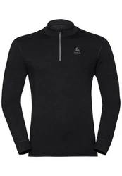 Odlo T-Shirt Turtle Schwarz/Blau/Dunkelgrau