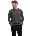 FALKE Strickpullover Dunkelgrau/Grau/Schwarz/Grün FALKE Strickpullover Dunkelgrau/Grau/Schwarz/Grün