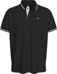 Tommy Jeans Poloshirt Schwarz/Braun/Beige/Hellblau Tommy Jeans Poloshirt Schwarz/Braun/Beige/Hellblau