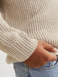 Jack & Jones PlusSize Rundhalspullover JJJONES KNIT CREW NECK 