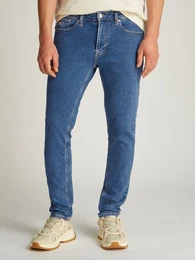 Tapered-fit-Jeans Austim Slim Tapered mit Logostickereien