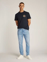 Tommy Jeans Tapered-fit Jeans Austim Slim Tapered Hellblau/Blau