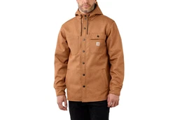 Carhartt Wind & Rain Bonded Shirt Jacket (105022) braun/oiled walnut heather