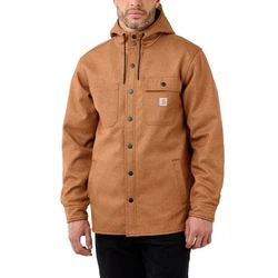 Carhartt Wind & Rain Bonded Shirt Jacket (105022) braun/oiled walnut heather