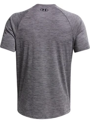 Under Armour Herren Shirt UA Tech Textured SS Dunkelgrau/Grau/Hellgrau/Rot