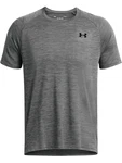 Under Armour Herren Shirt UA Tech Textured SS Dunkelgrau/Grau/Hellgrau/Rot