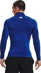 Under Armour Longsleeve UA CG Armour Compression Mock Hellblau/Blau