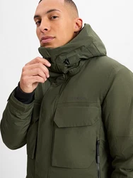 Didriksons Funktionsjacke Anorak DREW USX PARKA oliv