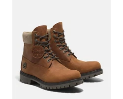 Timberland 6 inch Premium Schnürboots Braun/Rot/Beige/Orange