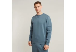 G-STAR Sweatshirt Premium Core Pacior Blau/Hellblau/Grau