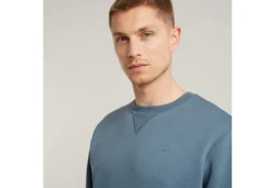 G-STAR Sweatshirt Premium Core Pacior Blau/Hellblau/Grau