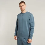 G-STAR Sweatshirt Premium Core Pacior Blau/Hellblau/Grau