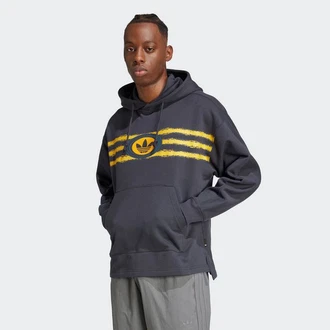 adidas Originals Kapuzensweatshirt Graphichoodie Grau/Hellgrau/Dunkelgrau/Schwarz/Rosa/Grün