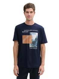 Print-Shirt mit Frontprint