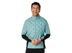 Asics Laufjacke Road Winter Jacket Herren Celadon/Grau