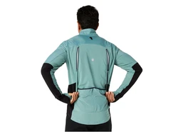 Asics Laufjacke Road Winter Jacket Herren Celadon/Grau