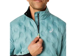 Asics Laufjacke Road Winter Jacket Herren Celadon/Grau
