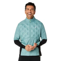 Laufjacke Road Winter Jacket Herren Celadon Grau XL