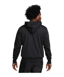Nike Sportswear Sweatshirt Standard Issue Chain Hoody Schwarz/Rot/Hellblau