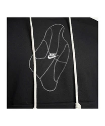 Nike Sportswear Sweatshirt Standard Issue Chain Hoody Schwarz/Rot/Hellblau