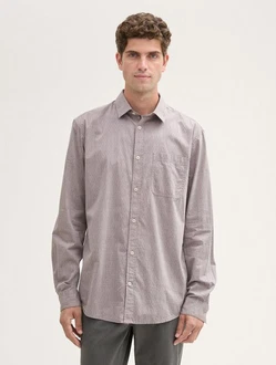 TOM TAILOR Langarmhemd Chambray Hemd