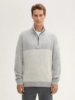 TOM TAILOR Strickpullover Troyer