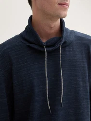 TOM TAILOR T-Shirt Hellblau/Dunkelblau/Lila/Blau