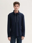 TOM TAILOR T-Shirt Hellblau/Dunkelblau/Lila/Blau