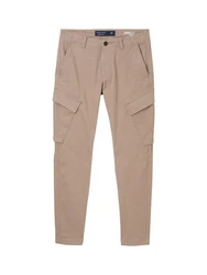 TOM TAILOR Thermolite Tapered Cargo Hose 5-Pocket-Jeans Beige/Khaki