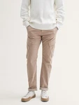 TOM TAILOR Thermolite Tapered Cargo Hose 5-Pocket-Jeans Beige/Khaki