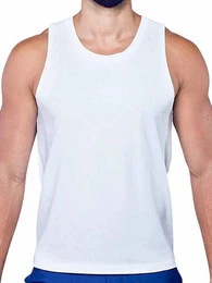 T-Shirt Peruvian Tank Top White M