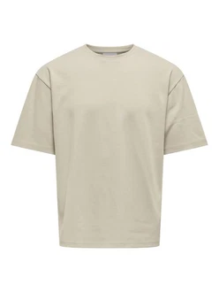 ONLY & SONS T-Shirt ONSCASPIAN Khaki/Dunkelgrün/Beige