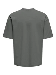 ONLY & SONS T-Shirt ONSCASPIAN Dunkelgrün/Grün/Hellgrau/Khaki