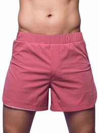 Shorts High Split Shorts Loose Fit Dusty Rose Cedar L