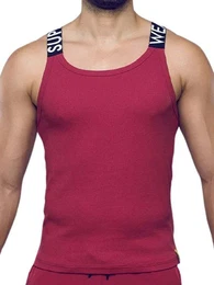 T-Shirt SPR Max Singlet Tank Top Redbud S